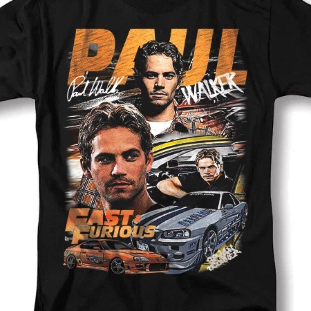 Fast And Furious Shirt Movie Paul Walker Classic T-Shirt
